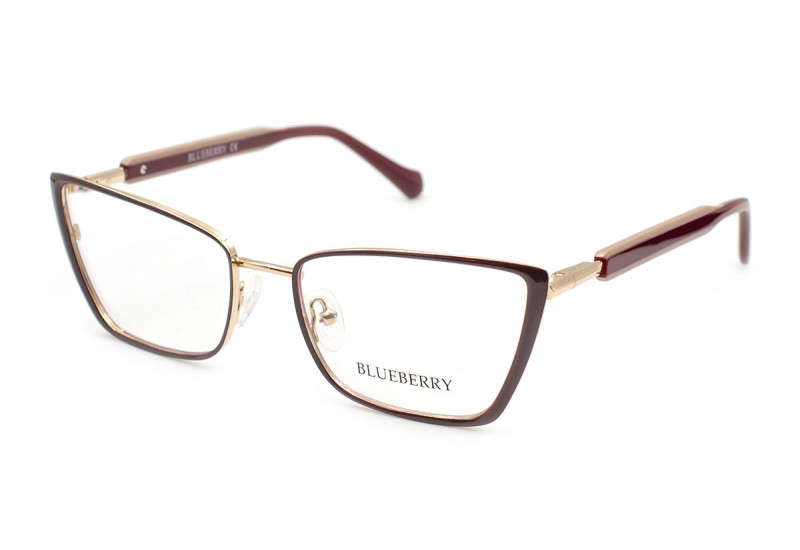 Стильные женские очки для зрения Blueberry 3882 кошачий глаз